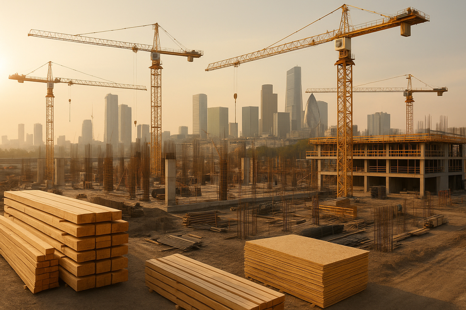 Construction materials and lumber